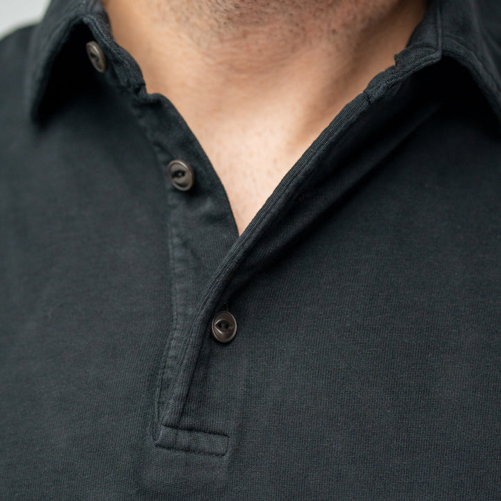 Bl'ker Polo Black Uomo