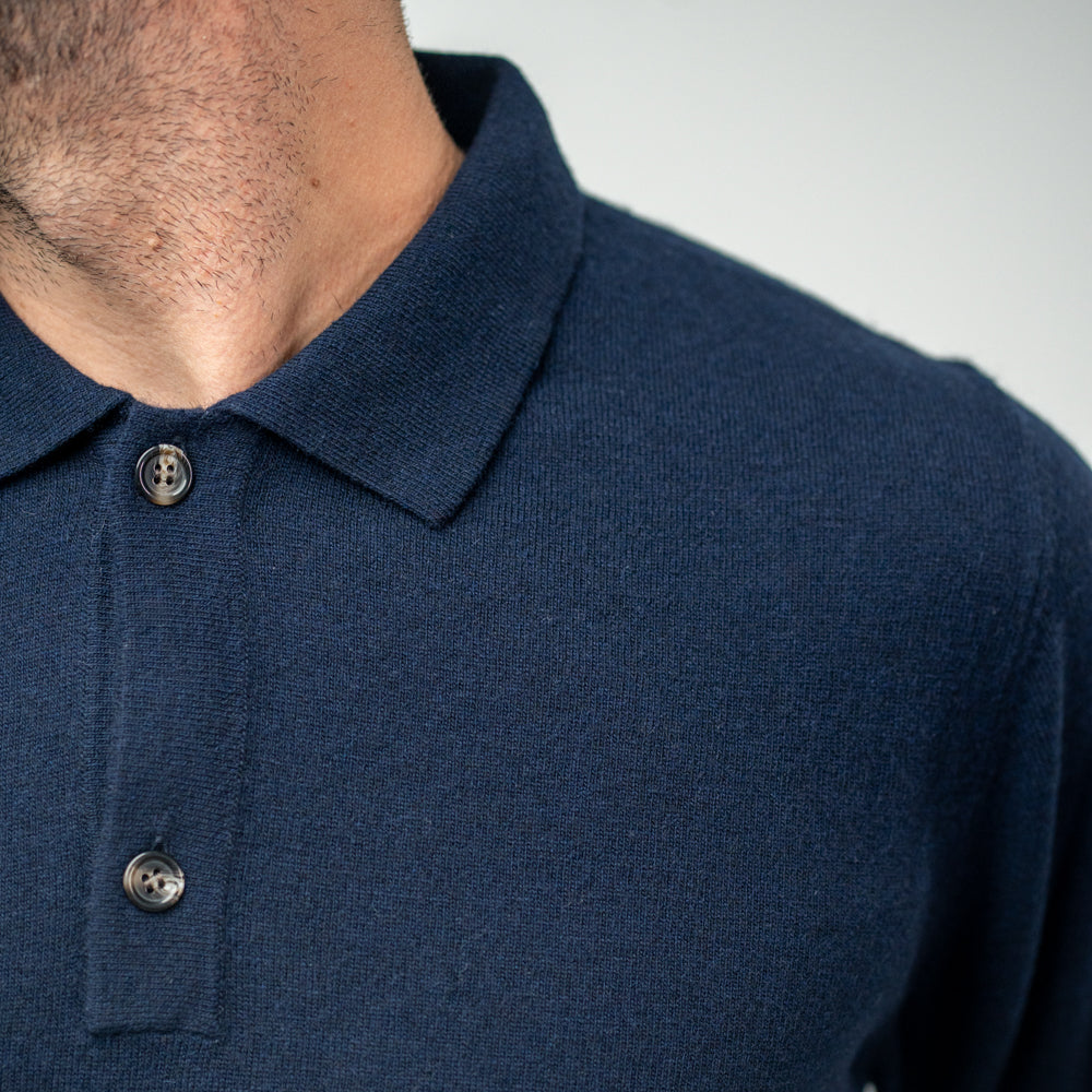 Bl'ker Polo Navy Uomo