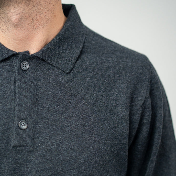 Bl'ker Polo Grey Uomo