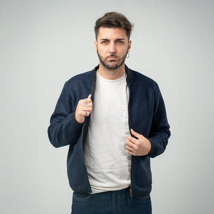 Bl'ker Moose Boyler Lana Cotta Navy Uomo