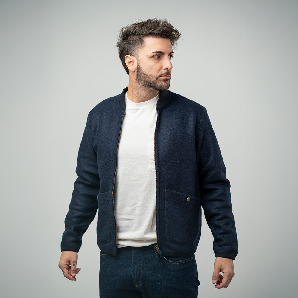 Bl'ker Moose Boyler Lana Cotta Navy Uomo