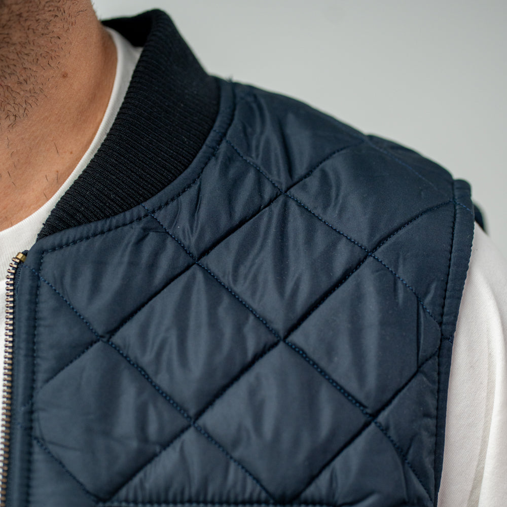 Bl'ker Ceck Reversibile Navy Uomo