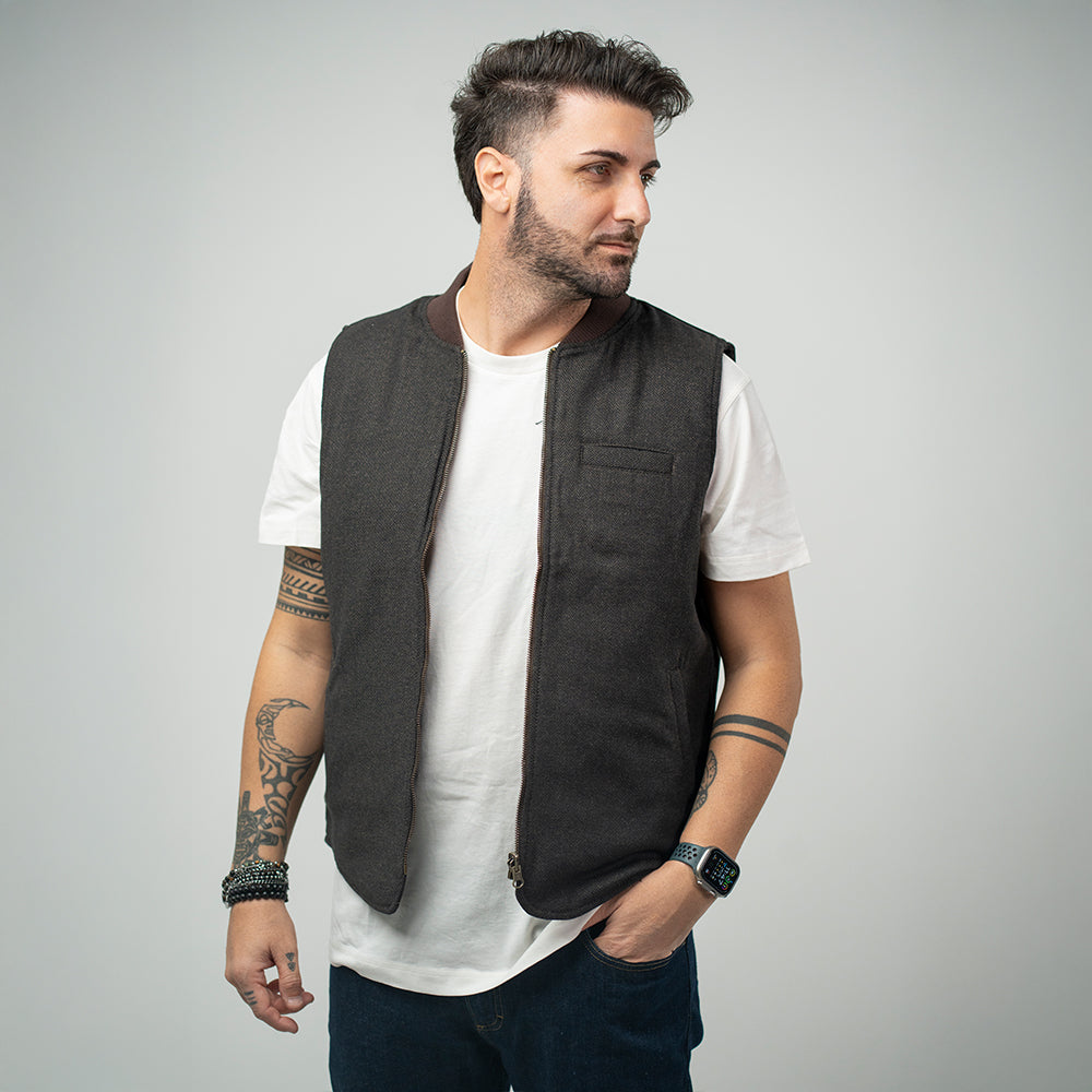 Bl'ker Resca Reversibile Harrington Uomo