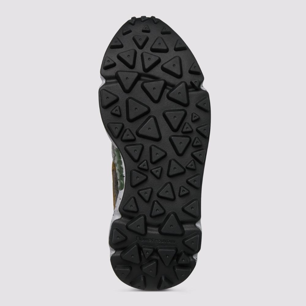 Flower Mountain Yamano 3 Uni Sneakers in Suede e Tessuto Antracite