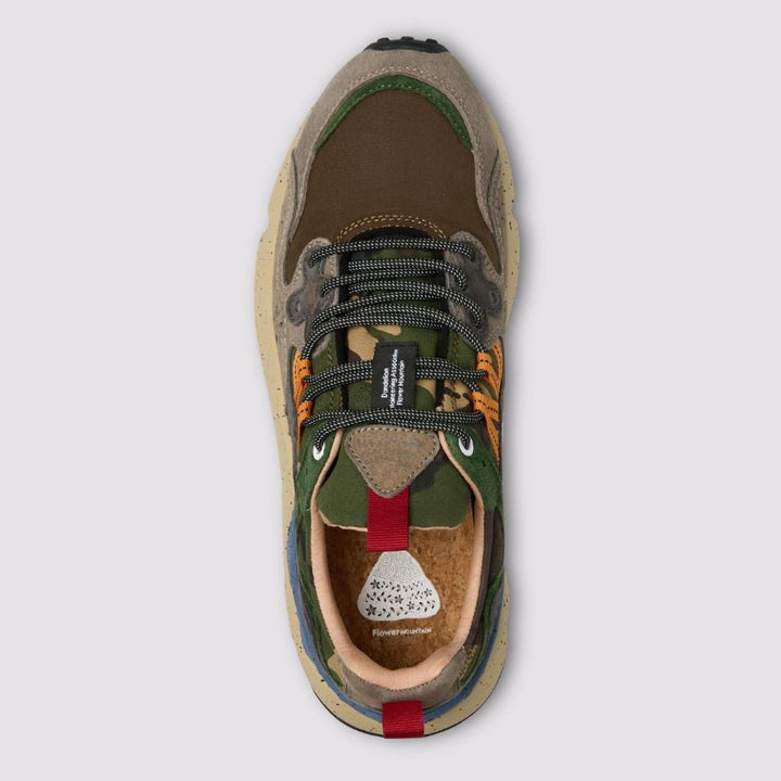 Flower Mountain sneakers Yamano 3 Camo dark Grey