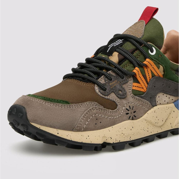 Flower Mountain sneakers Yamano 3 Camo dark Grey