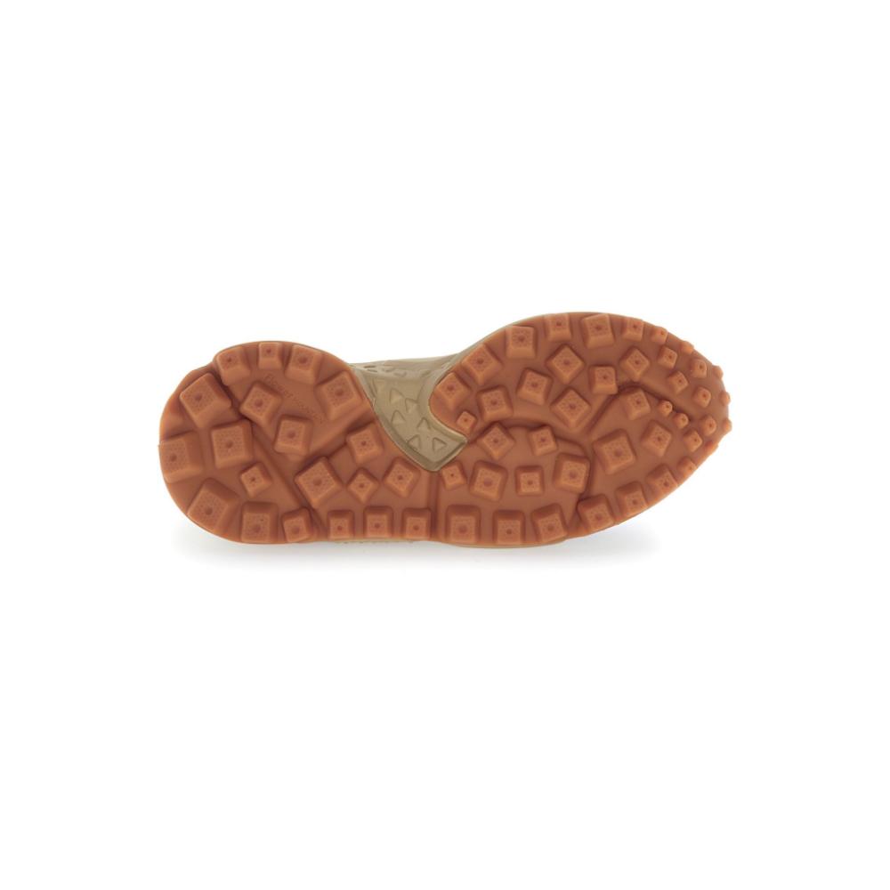 Flower Mountain Rulis Woman Suede Nylon Squared Violet Brown Dark Green