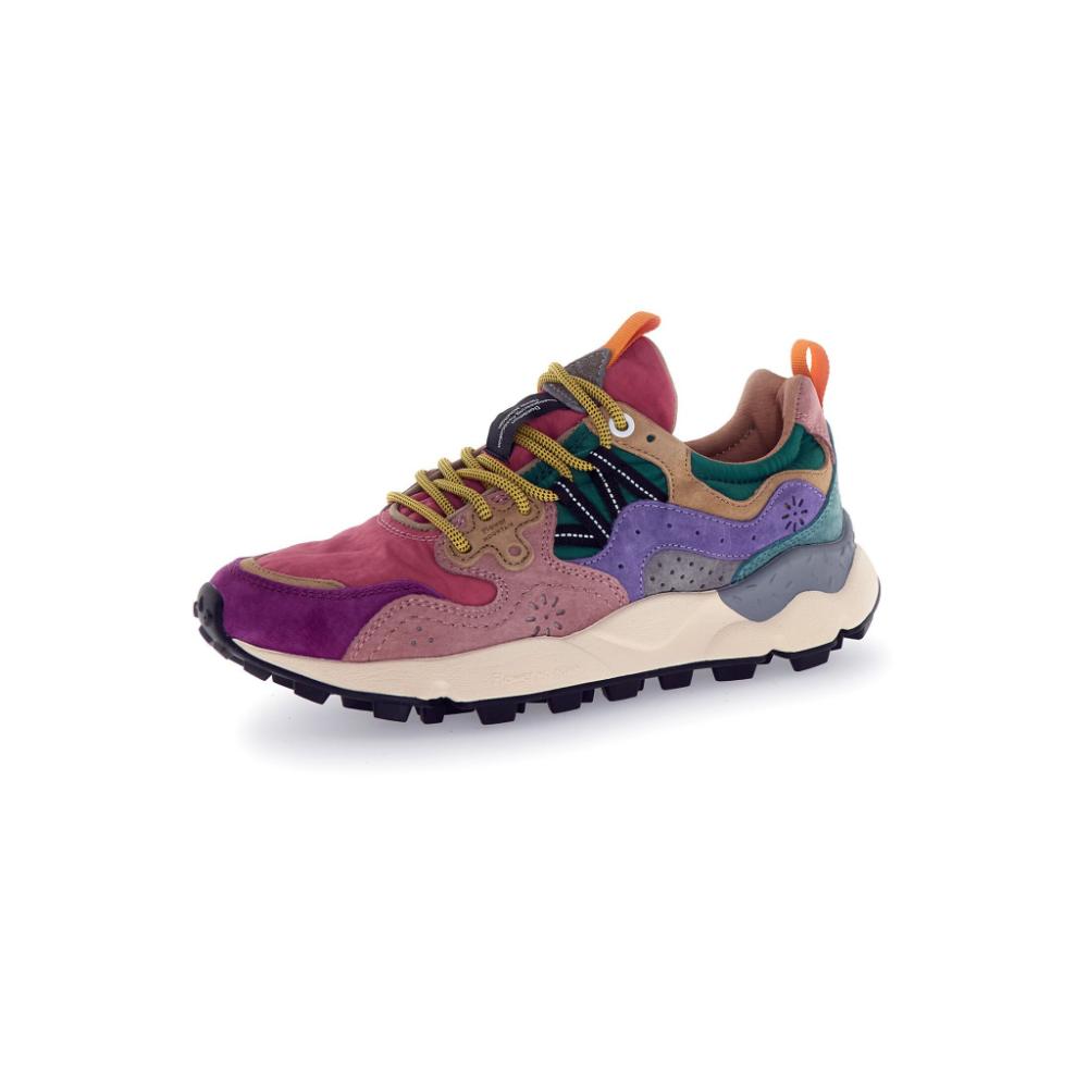 Flower Mountain Sneakers Yamano 3 Burgundy Fucsia