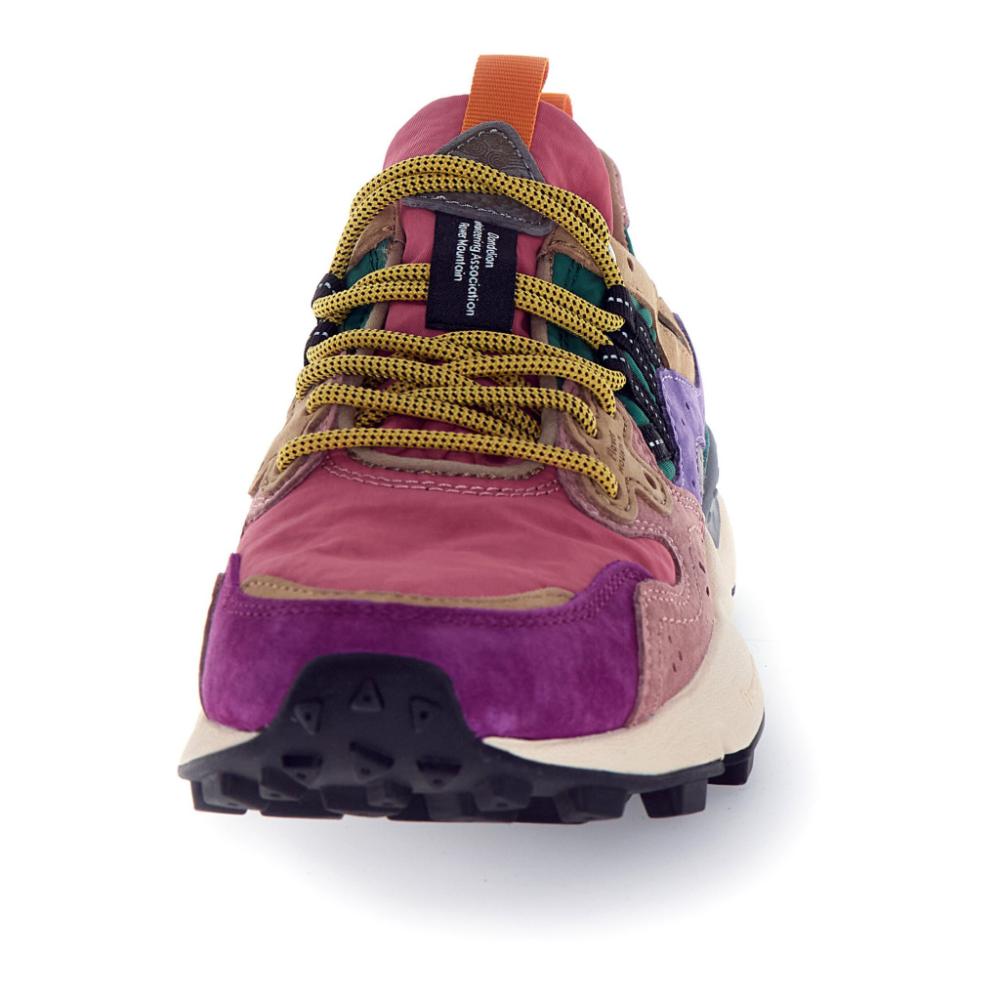 Flower Mountain Sneakers Yamano 3 Burgundy Fucsia