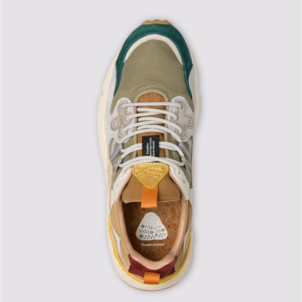 Flower Mountain Sneakers Yamano 3 Dark Petrol