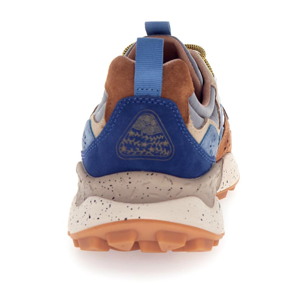 Flower Mountain Sneakers Yamano 3 Brown Deep Petrol