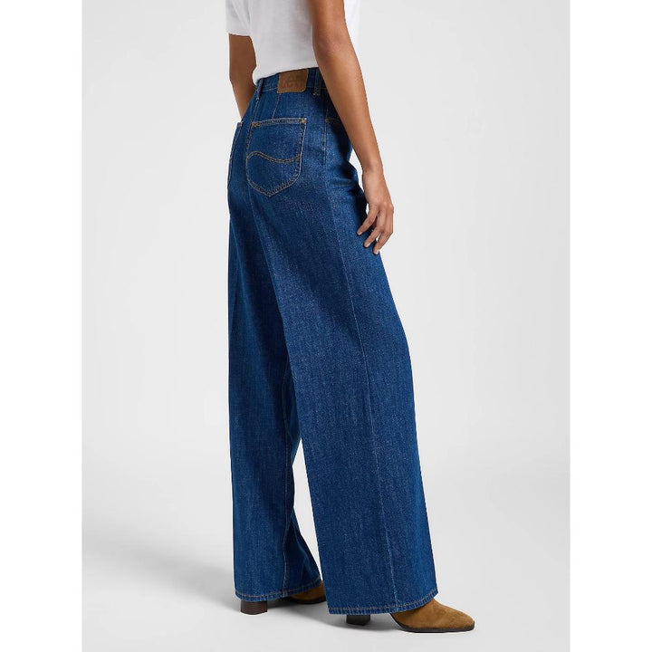 Lee Stella Wide Leg Jean Dark Eton Donna