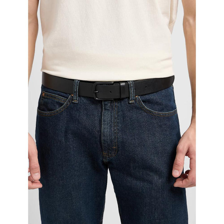 Lee Core Leather Belt Black Uomo
