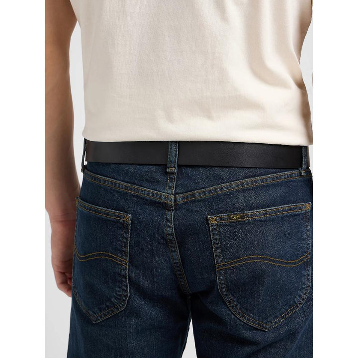 Lee Core Leather Belt Black Uomo