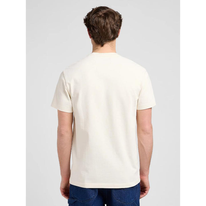 Lee Workwear Relaxed Essential Tee Ecru Uomo