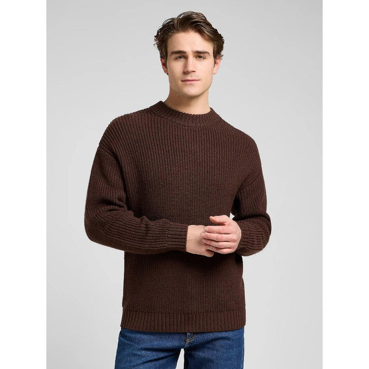 Lee Relaxed Chunky Crew Neck Sweater Arabica Uomo