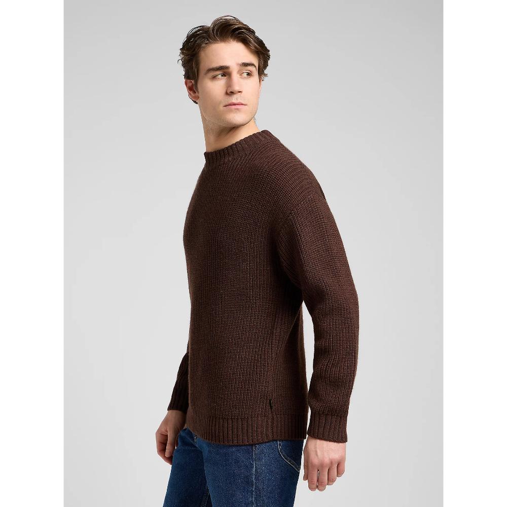Lee Relaxed Chunky Crew Neck Sweater Arabica Uomo