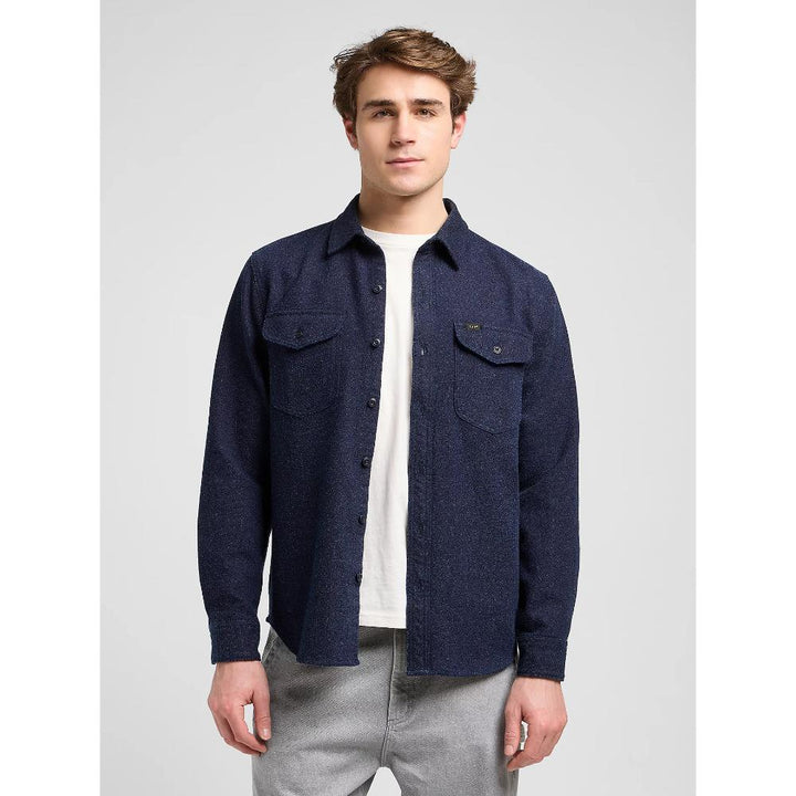 Lee Workwear Relaxed Shirt Navy Uomo