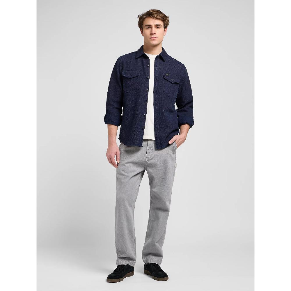 Lee Workwear Relaxed Shirt Navy Uomo