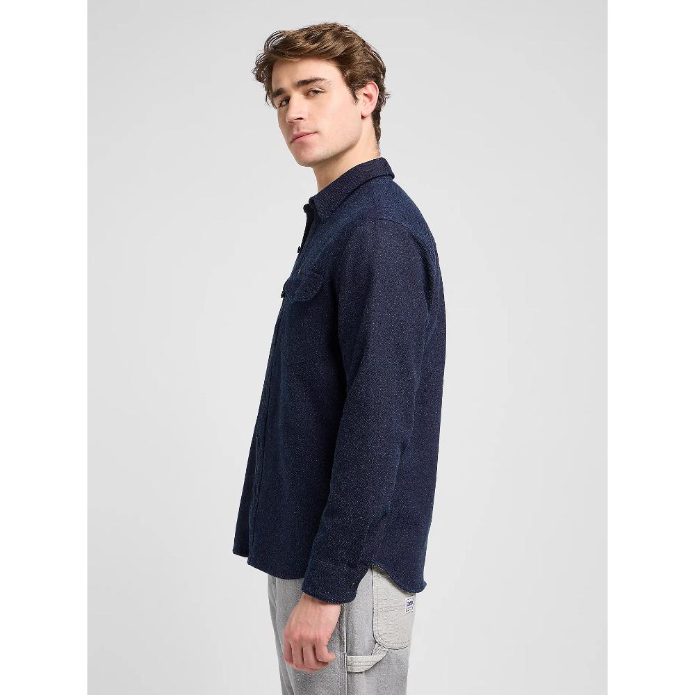 Lee Workwear Relaxed Shirt Navy Uomo