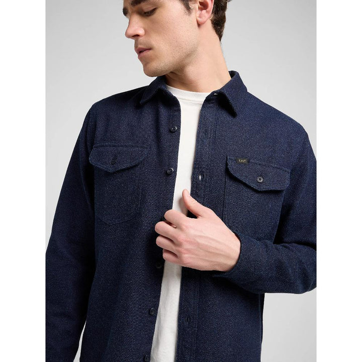 Lee Workwear Relaxed Shirt Navy Uomo