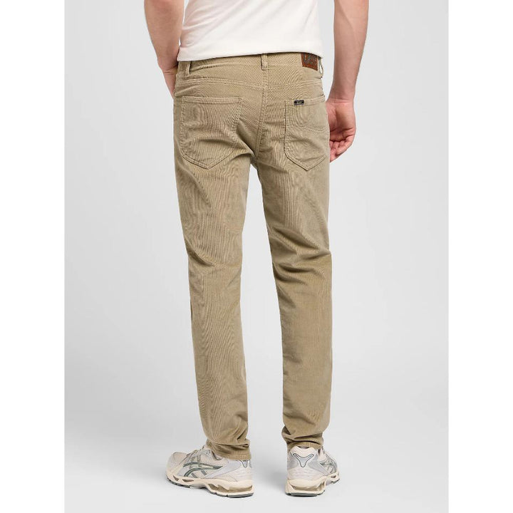 Lee Slim Mvp Corduroy Pant Oscar Khaki Uomo