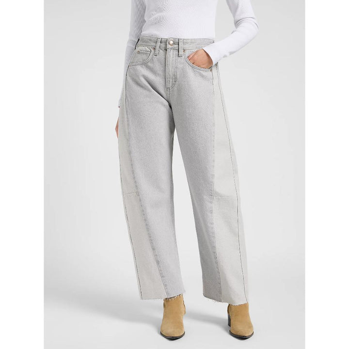 Lee Rider Barrel Loose Jean Dusk Gray Donna
