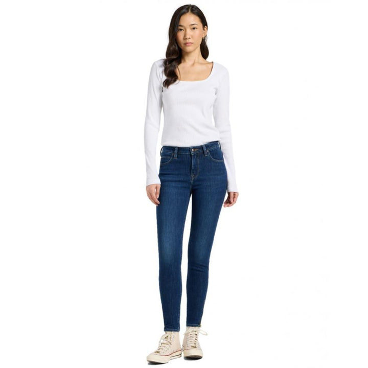 Lee Jeansy Lee Scarlett High Zip Donna
