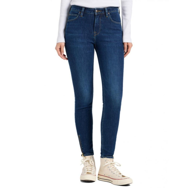Lee Jeansy Lee Scarlett High Zip Donna