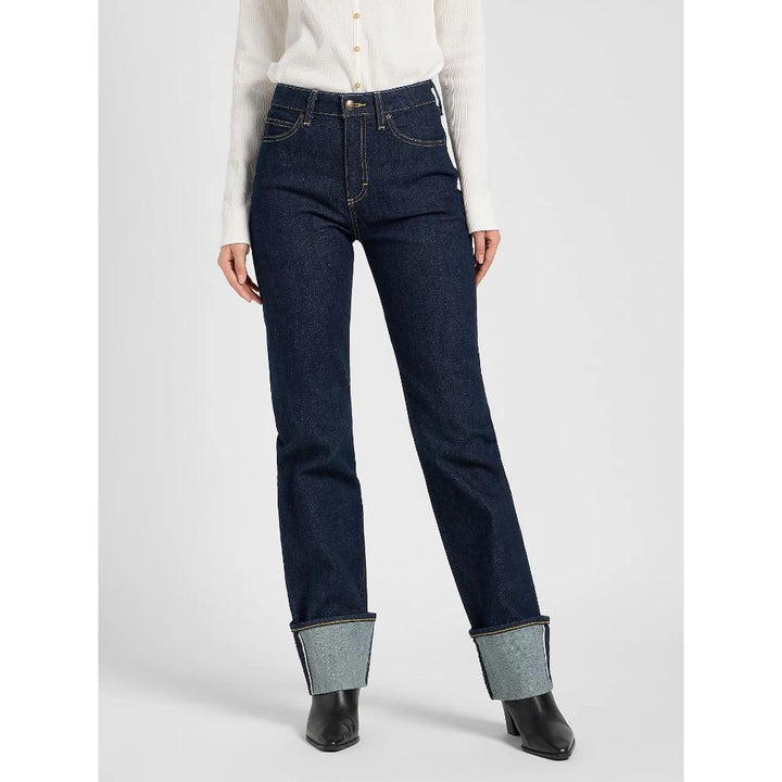 Lee June Selvedge Denim Regular Jean Xion Donna