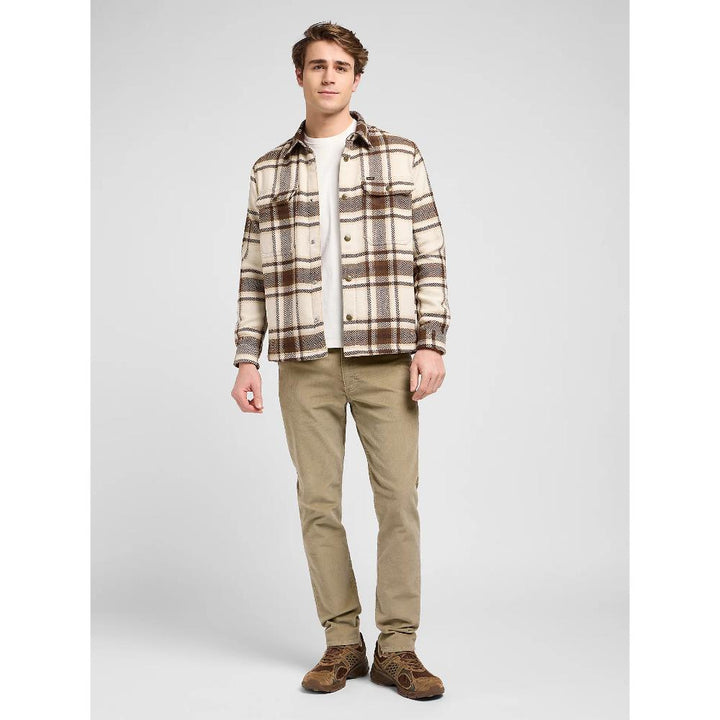 Lee Relaxed Overshirt Arabica Plaid Uomo