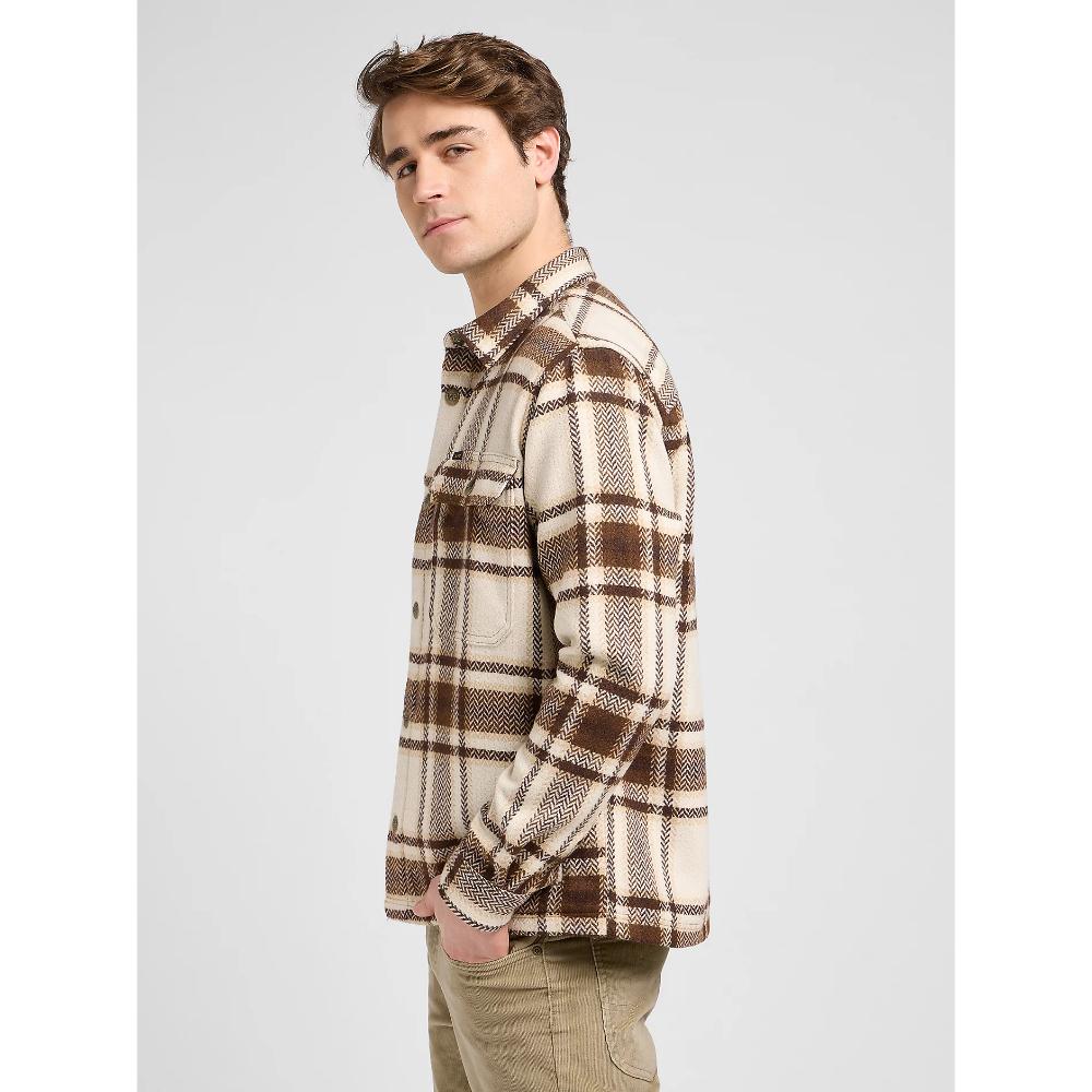 Lee Relaxed Overshirt Arabica Plaid Uomo