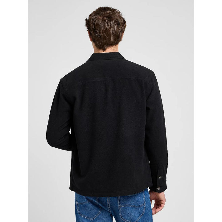 Lee Relaxed Overshirt Unionall Black Uomo