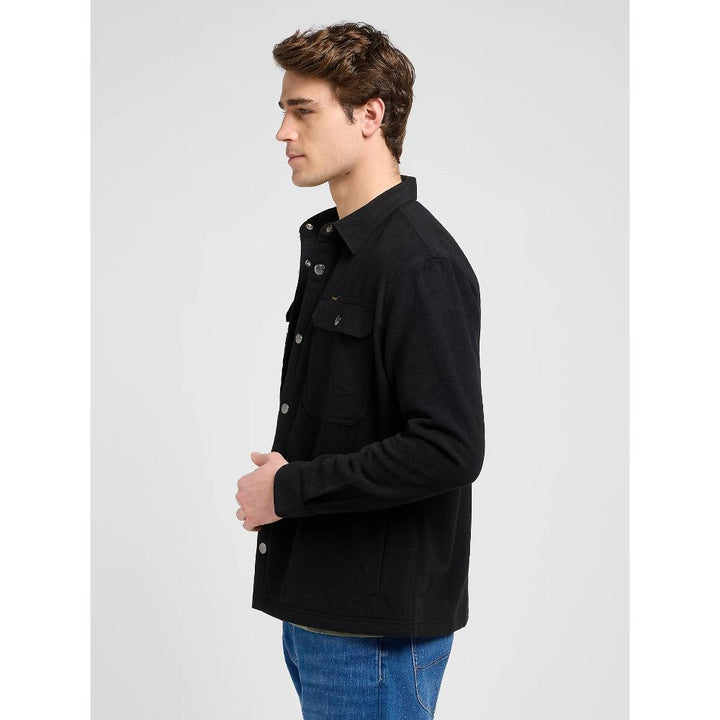 Lee Relaxed Overshirt Unionall Black Uomo