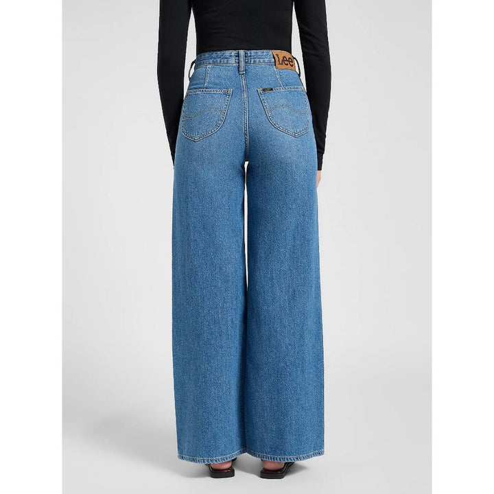 Lee Stella Wide Leg Jean Threaded Donna