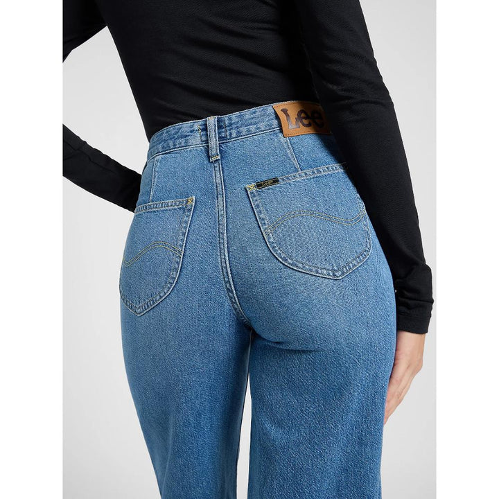 Lee Stella Wide Leg Jean Threaded Donna