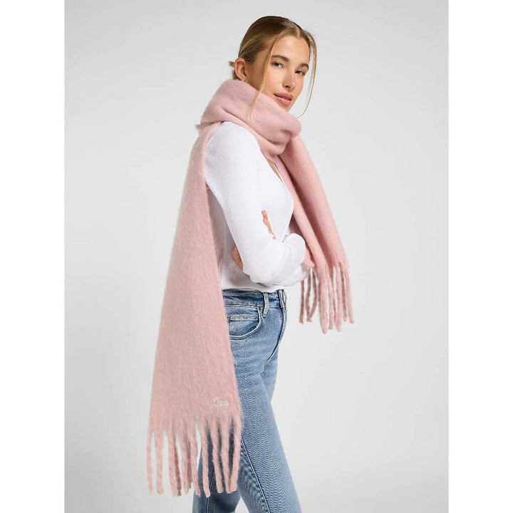 Lee Tassel Scarf Pinky Plum Donna