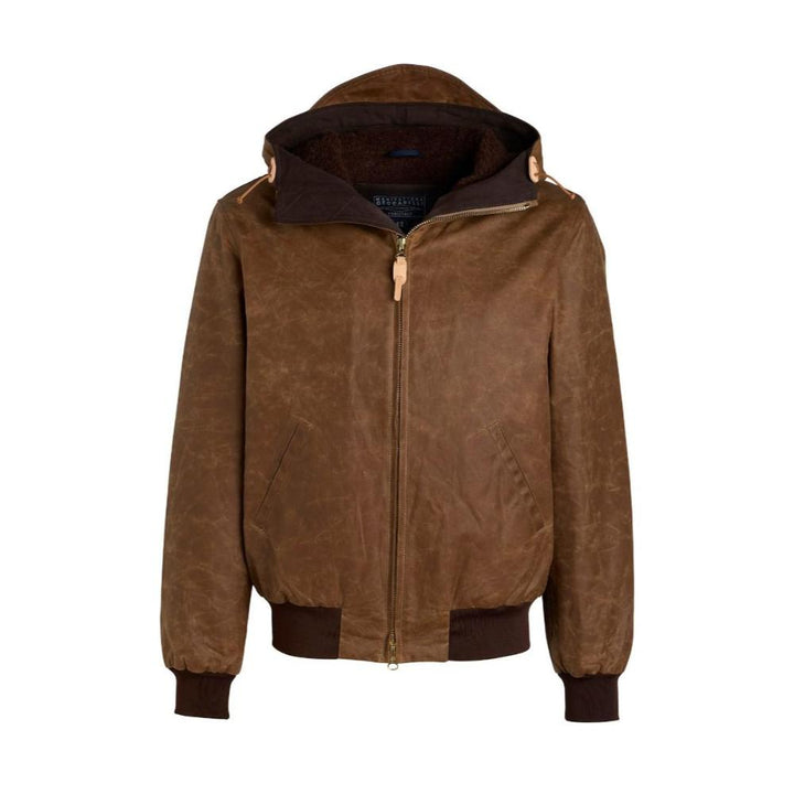 Manifattura Ceccarelli Giubbotto Bomber Tan