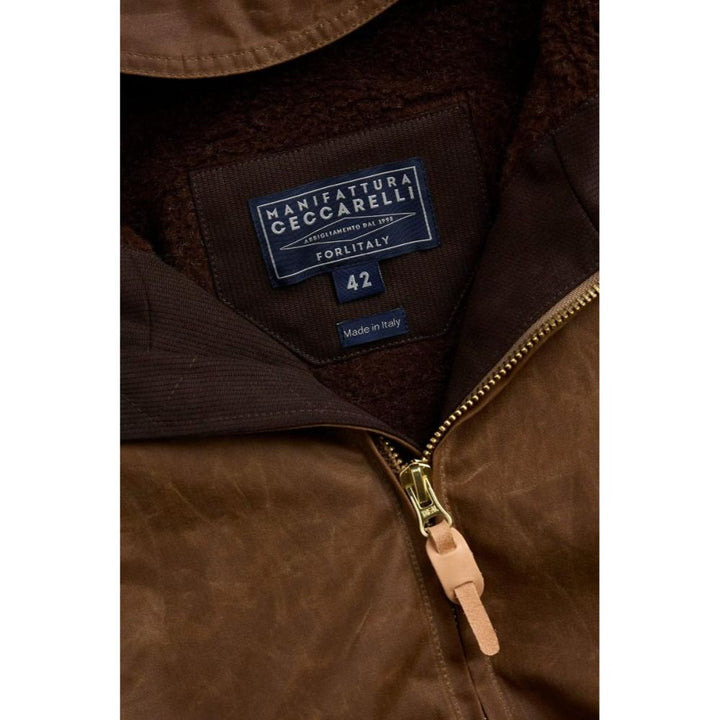 Manifattura Ceccarelli Giubbotto Bomber Tan