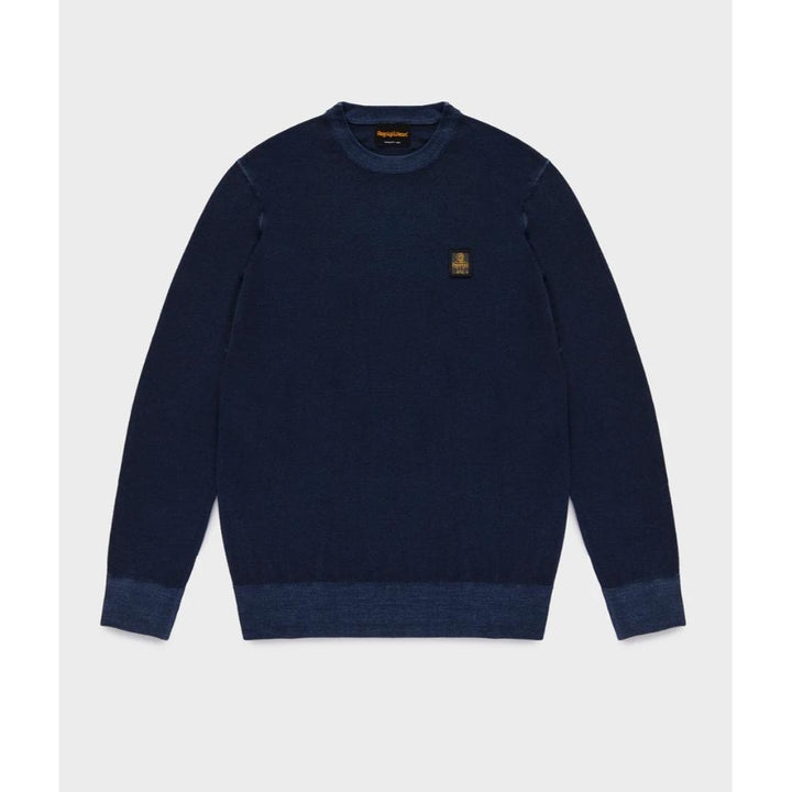 Refrigiwear Bennet Wash Pullover Dark Blue Uomo