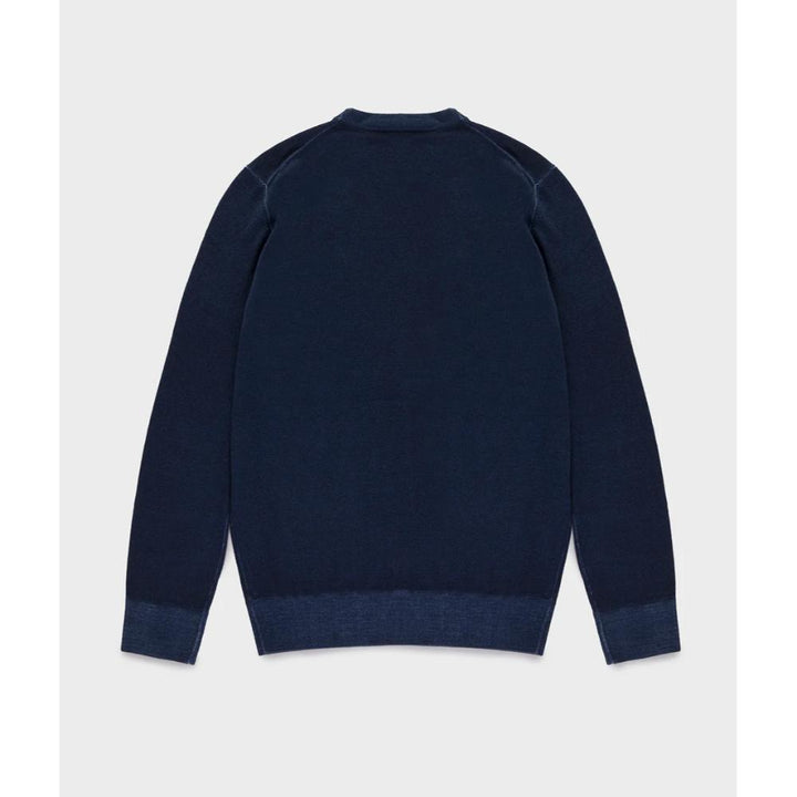 Refrigiwear Bennet Wash Pullover Dark Blue Uomo