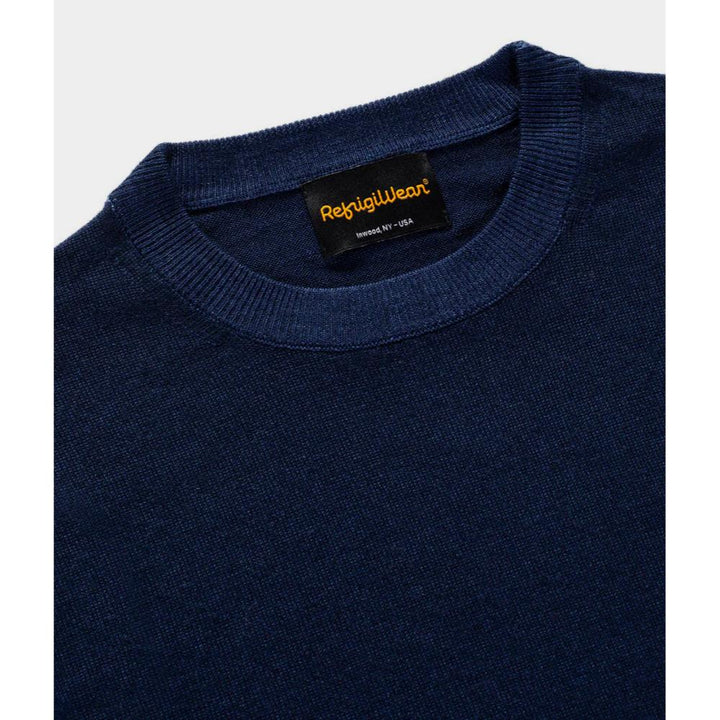 Refrigiwear Bennet Wash Pullover Dark Blue Uomo