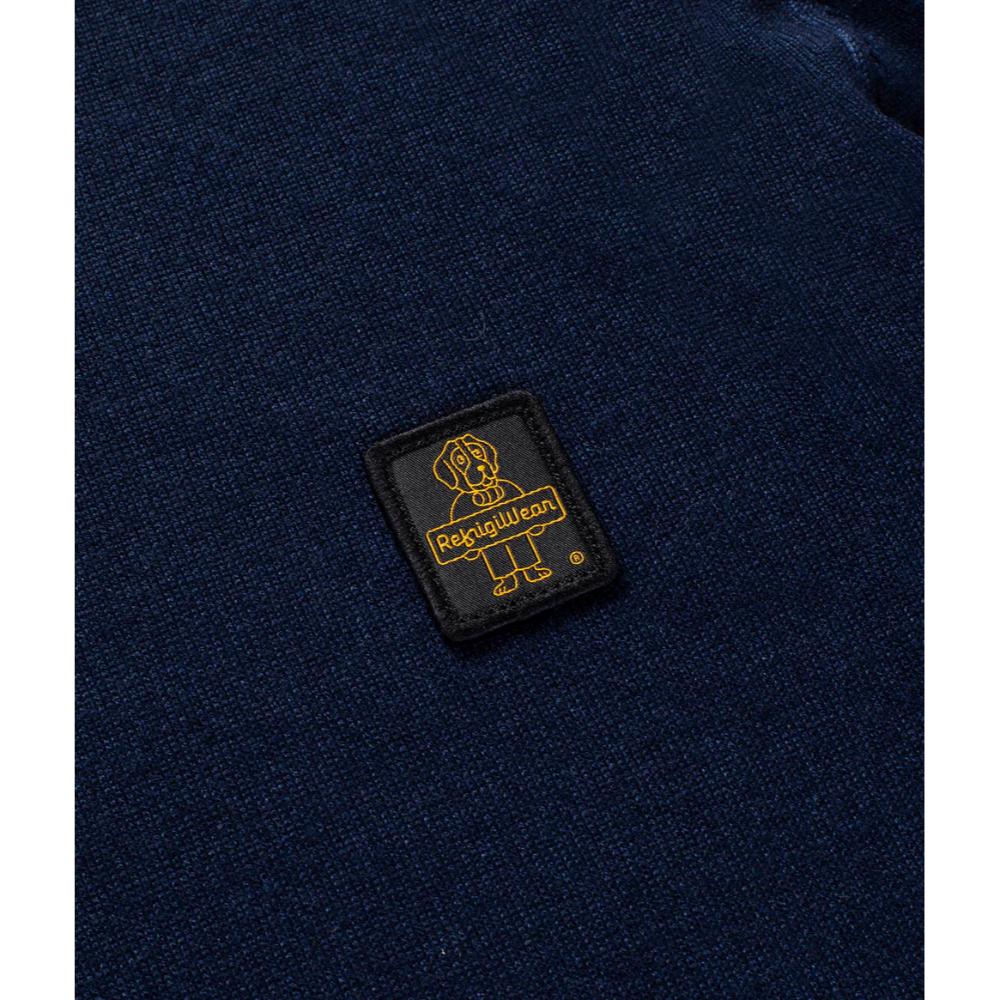 Refrigiwear Bennet Wash Pullover Dark Blue Uomo