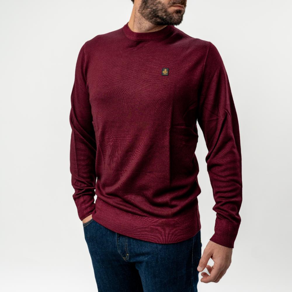 Refrigiwear Bennet Wash Pullover Maglione Bordeaux