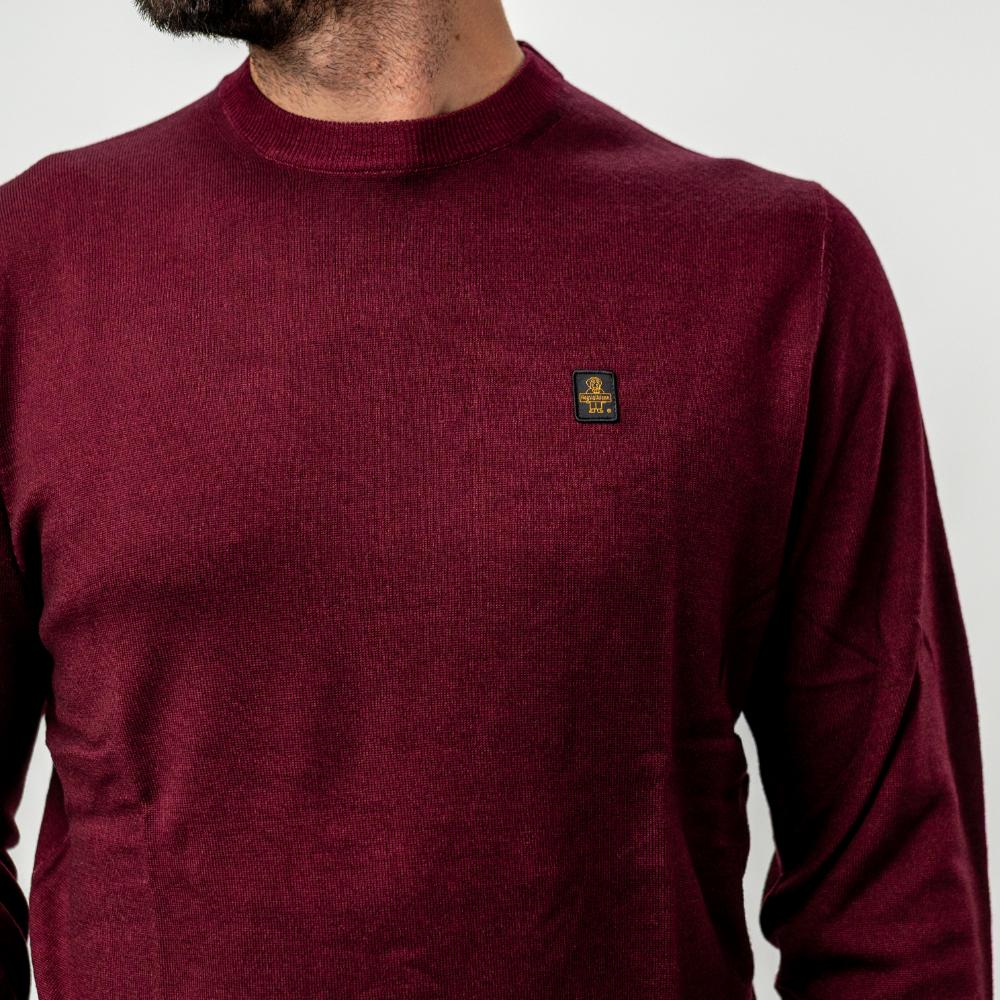 Refrigiwear Bennet Wash Pullover Maglione Bordeaux