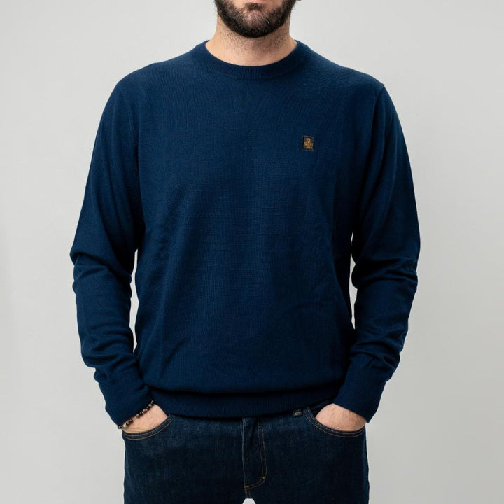 Refrigiwear Bennet Pullover Maglione Dark Blue Uomo