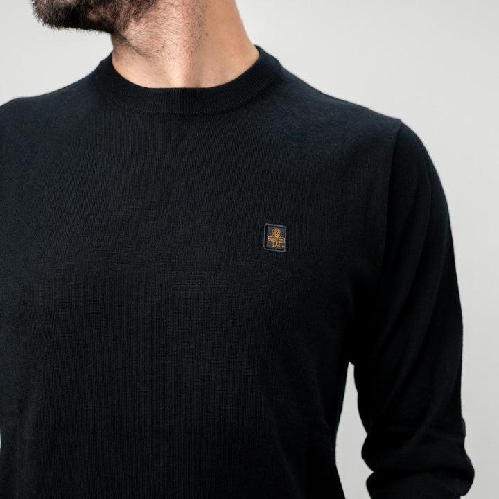 Refrigiwear Bennet Pullover Maglione Nero Uomo