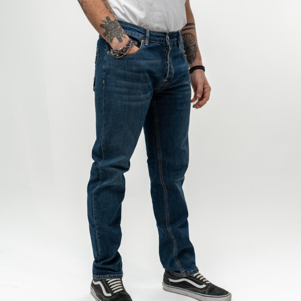 Refrigiwear Jeans Bruce Denim Scuro Uomo