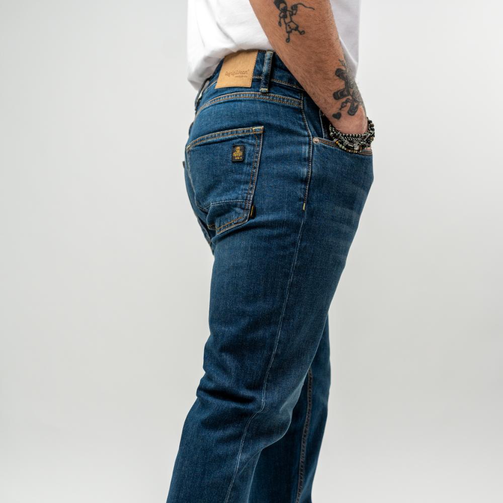 Refrigiwear Jeans Bruce Denim Scuro Uomo