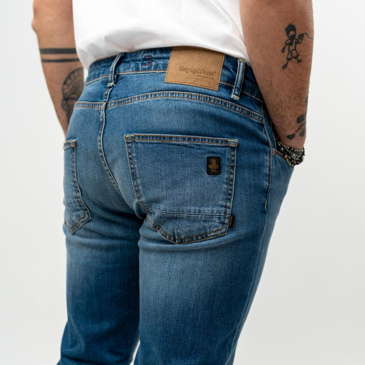 Refrigiwear Jeans Bruce Denim Chiaro Uomo